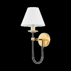 Demarest Wall Sconce, Aged Brass