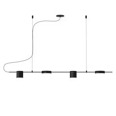 Counterpoint Pendant, Satin Black