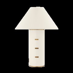 Bond Table Lamp, Patina Brass