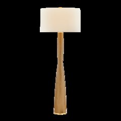 Somers Chase Floor Lamp, Aged Brass