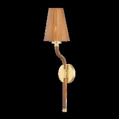 Atwood Wall Sconce, Aged Brass