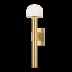 Bellvale Wall Sconce, Aged Brass