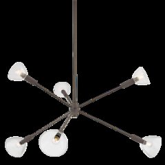 Caraway Chandelier, True Bronze