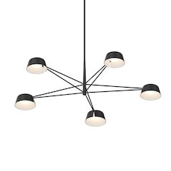 Ray Chandelier, Satin Black