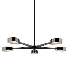 Allisio Chandelier, Texture Black