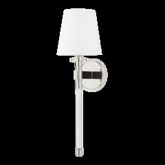 Blixen Wall Sconce, Polished Nickel