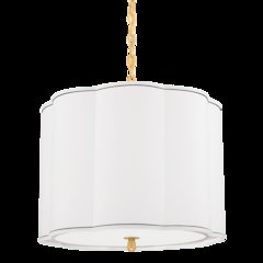 Sweeny Pendant, Aged Brass