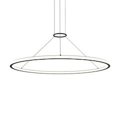 Luna Pendant, Satin Black