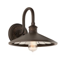 Brooklyn Wall Sconce, Heritage Bronze