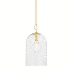 Belleville Pendant, Aged Brass