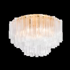 Varenna Semi Flush, Vintage Gold Leaf