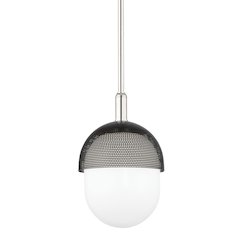 Nyack Pendant, Polished Nickel