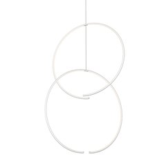 Torc Pendant, Satin White