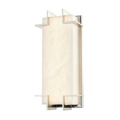 Delmar Wall Sconce, Polished Nickel