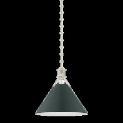 Painted No. 2 Pendant, Polished Nickel
