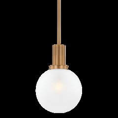 Tobias Pendant, Patina Brass