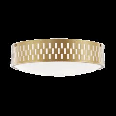Phoebe Flush Mount, Aged Brass