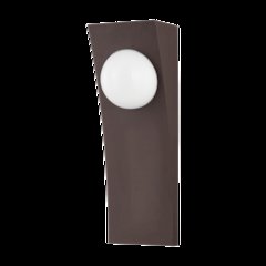 Victor Exterior Wall Sconce, Textured Bronze
