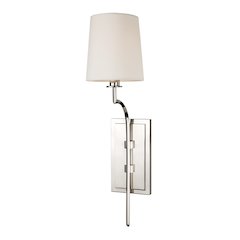 Glenford Wall Sconce, Polished Nickel