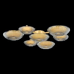 Birmingham Flush Mount, Vintage Polished Brass