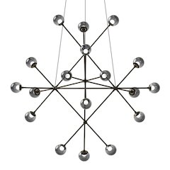 Proton Pendant, Polished Black Nickel