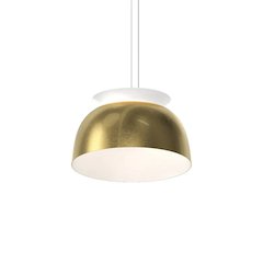 Belle Flare Pendant, Brass