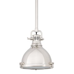 Pelham Pendant, Polished Nickel