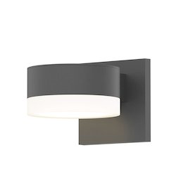 REALS Wall Sconce, Textured Gray