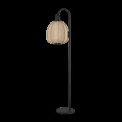 Maltby Floor Lamp Stand, Texture Black