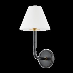 Trice Wall Sconce, Aged Brass, Old Bronze