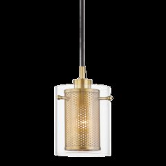 Elanor Pendant, Aged Brass