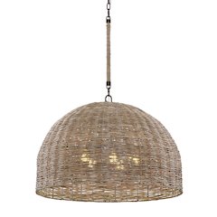 Huxley Chandelier, Tidepool Bronze