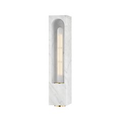 Erwin Wall Sconce, White Marble