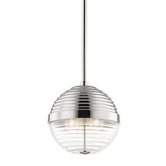 Easton Pendant, Polished Nickel