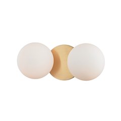 Baird Bath And Vanity, Aged Brass