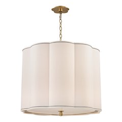 Sweeny Chandelier, Aged Brass