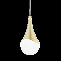 Ariana Pendant, Aged Brass