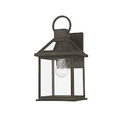 Sanders Exterior Wall Sconce, French Iron