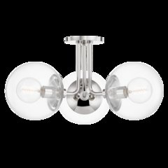 Meadow Semi Flush, Polished Nickel