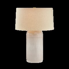 Stevens Point Table Lamp, Aged Brass