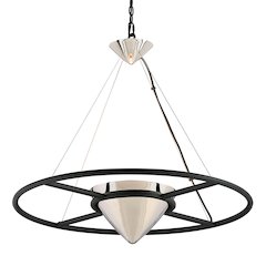 Zero Gravity Pendant, Carbide Blk & Pol Nickel