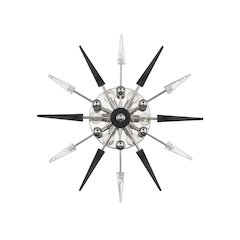 Sparta Wall Sconce, Polished Nickel