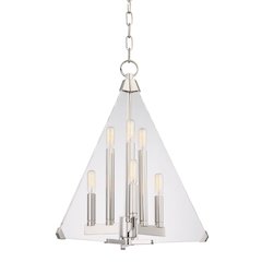 Triad Lantern, Polished Nickel