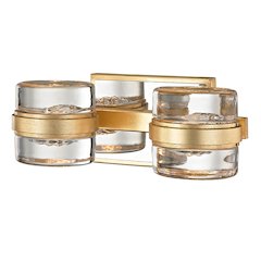 Splash Bath And Vanity, Gold Leaf