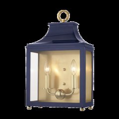 Leigh Wall Sconce, Aged Brass