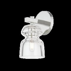 Trey Wall Sconce, Polished Nickel