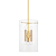 Barlow Lantern, Aged Brass