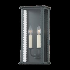 Zuma Exterior Wall Sconce, Verdigris