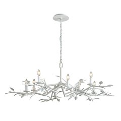 Aubrey Chandelier, Hand-Worked Iron