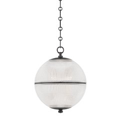 Sphere No. 3 Pendant, Distressed Bronze